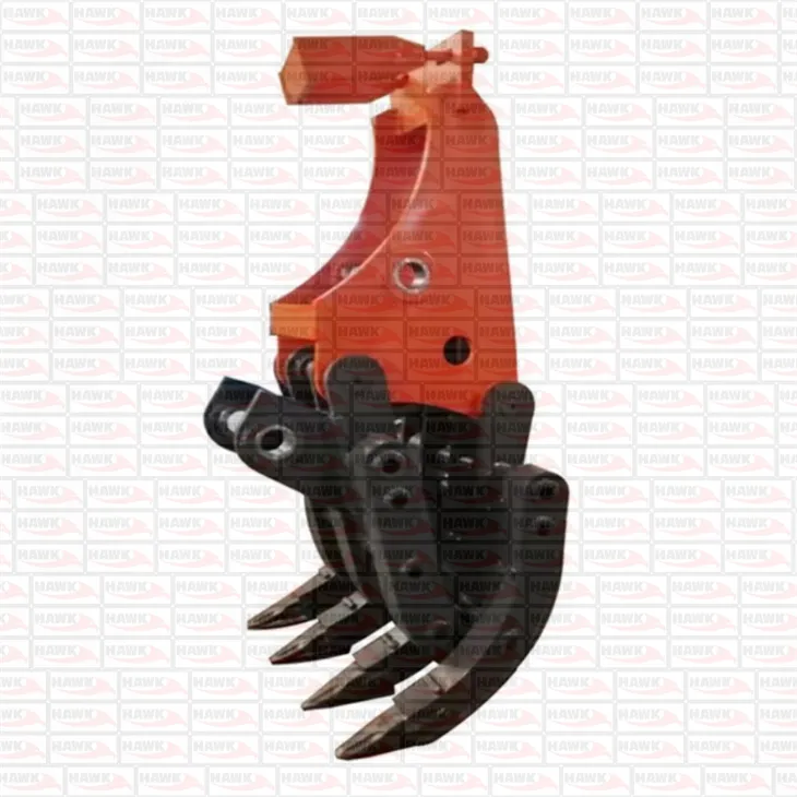 6ton Excavator Attachments Mechanical Timber Grapple