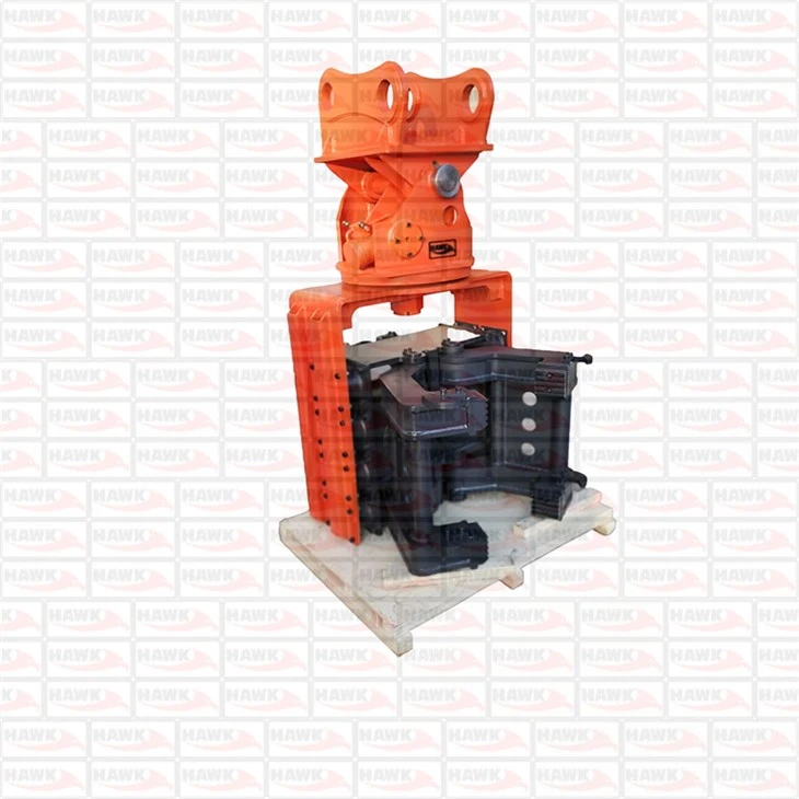 Side Clamping Excavator Sheet Pile Driver