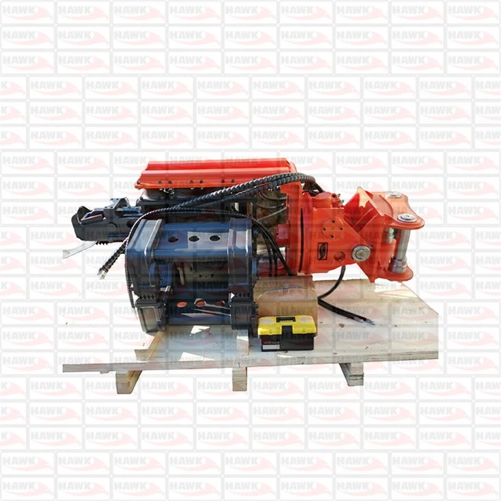 Side Clamping Excavator Sheet Pile Driver