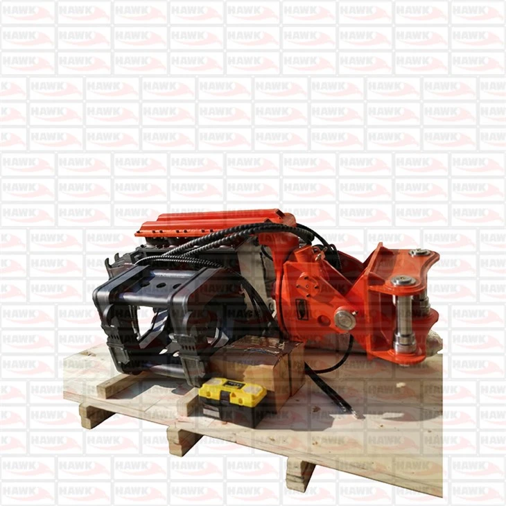 Side Clamping Excavator Sheet Pile Driver
