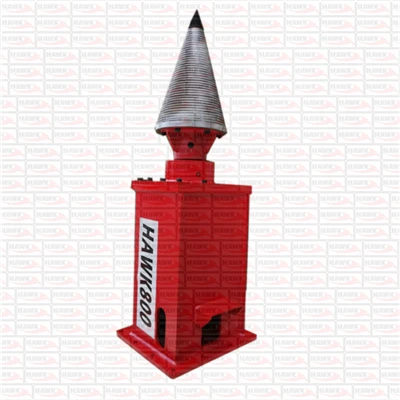 Mini Ekskavatör İçin Vidalı Kütük Ayırıcı Ataşmanı