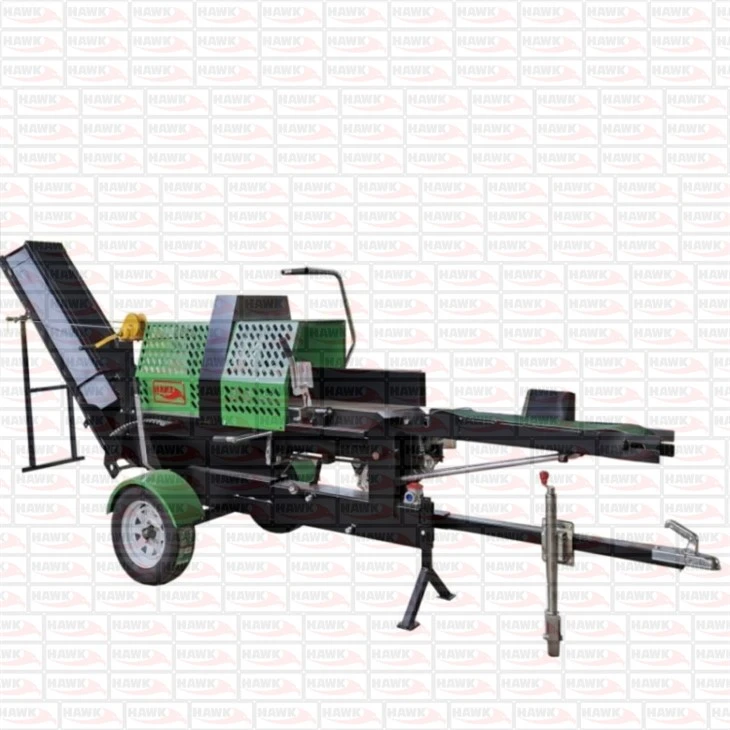 Timber Splitting Petrol Firewood Processor