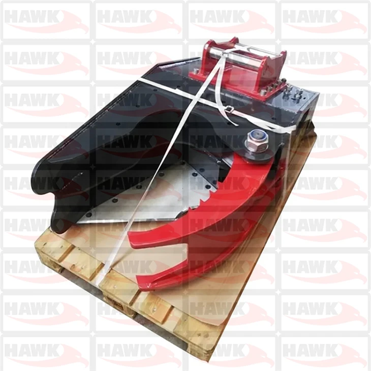 Double Claw Fixed Type Mini Excavator Hydraulic Tree Shear