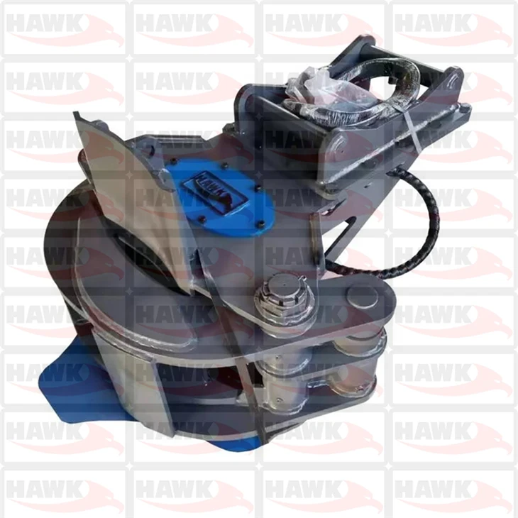 Double Claw Fixed Type Mini Excavator Hydraulic Tree Shear