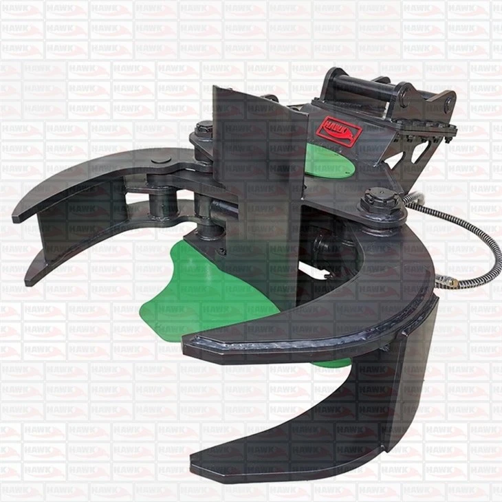 Hydraulic Wood Grab Cutter For Mini Excavator