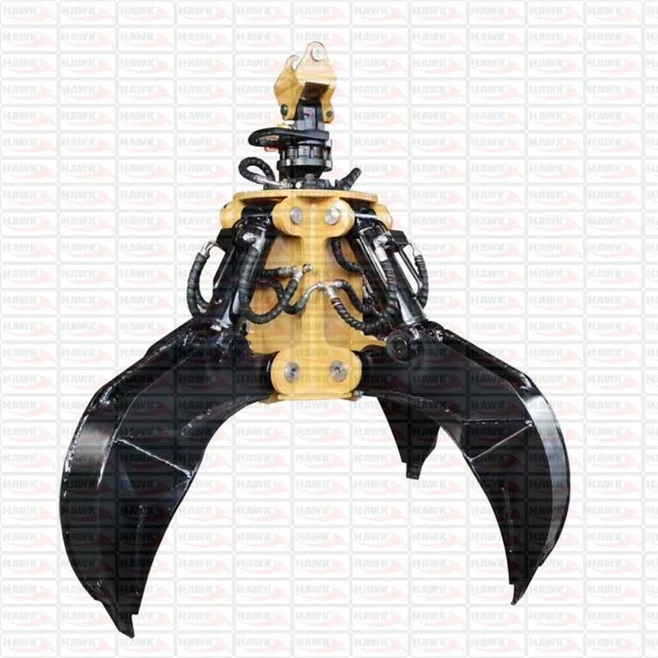 Rotating Hydraulic Orange Peel Grapple