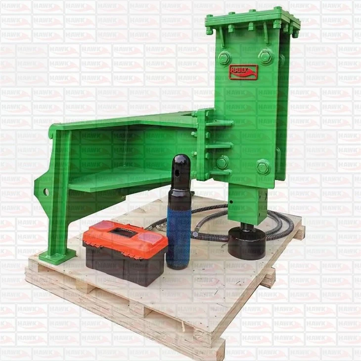 Skid Steer Fence Post Driver