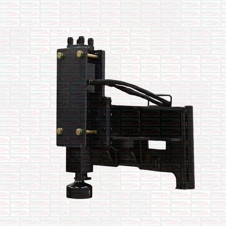 Skid Steer Mounted Hydraulic Post Rammer