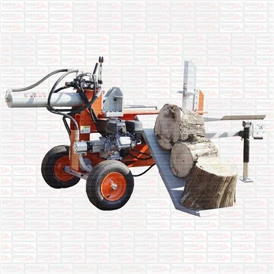 28 Ton Yatay Hidrolik Ağaç Bölücü